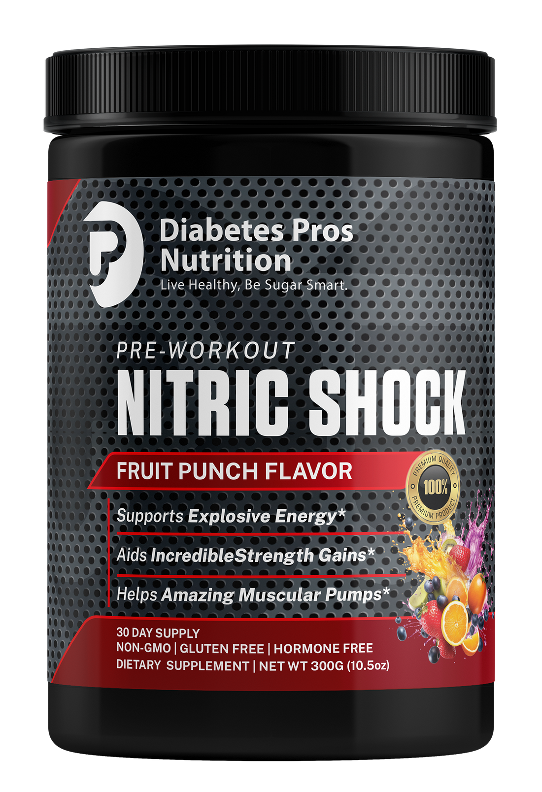 NUTRI SHOCK PRE-WORKOUT (FRUIT PUNCH)