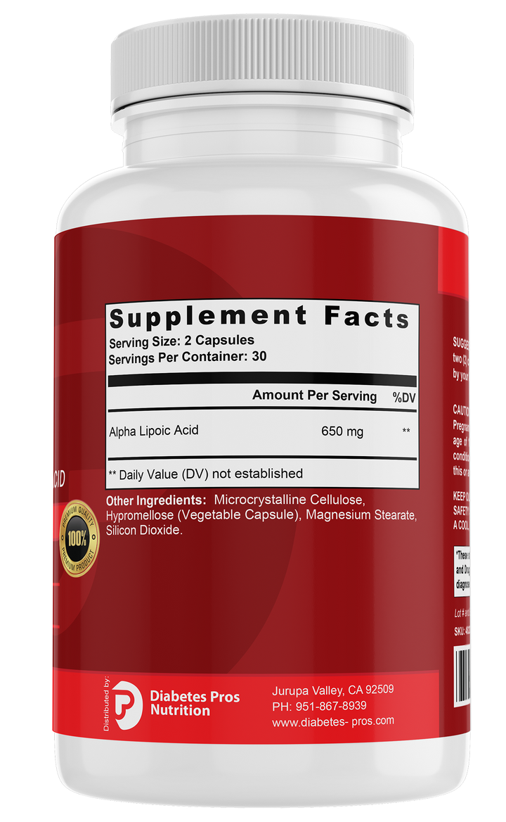 ALA (Alpha Lipoic Acid) Neuropathy
